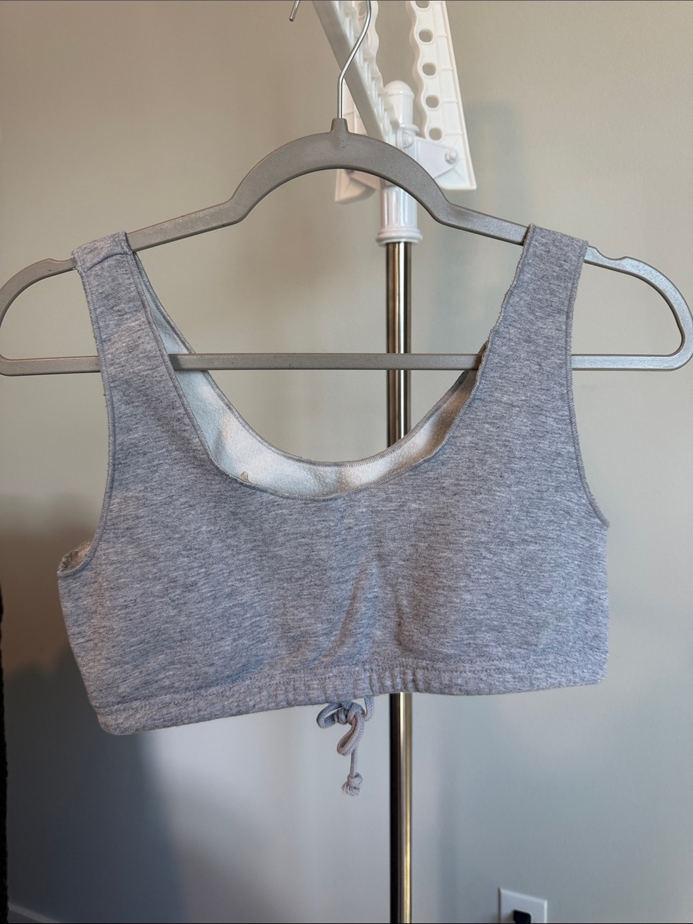 SKIMS Cotton Fleece Bralette